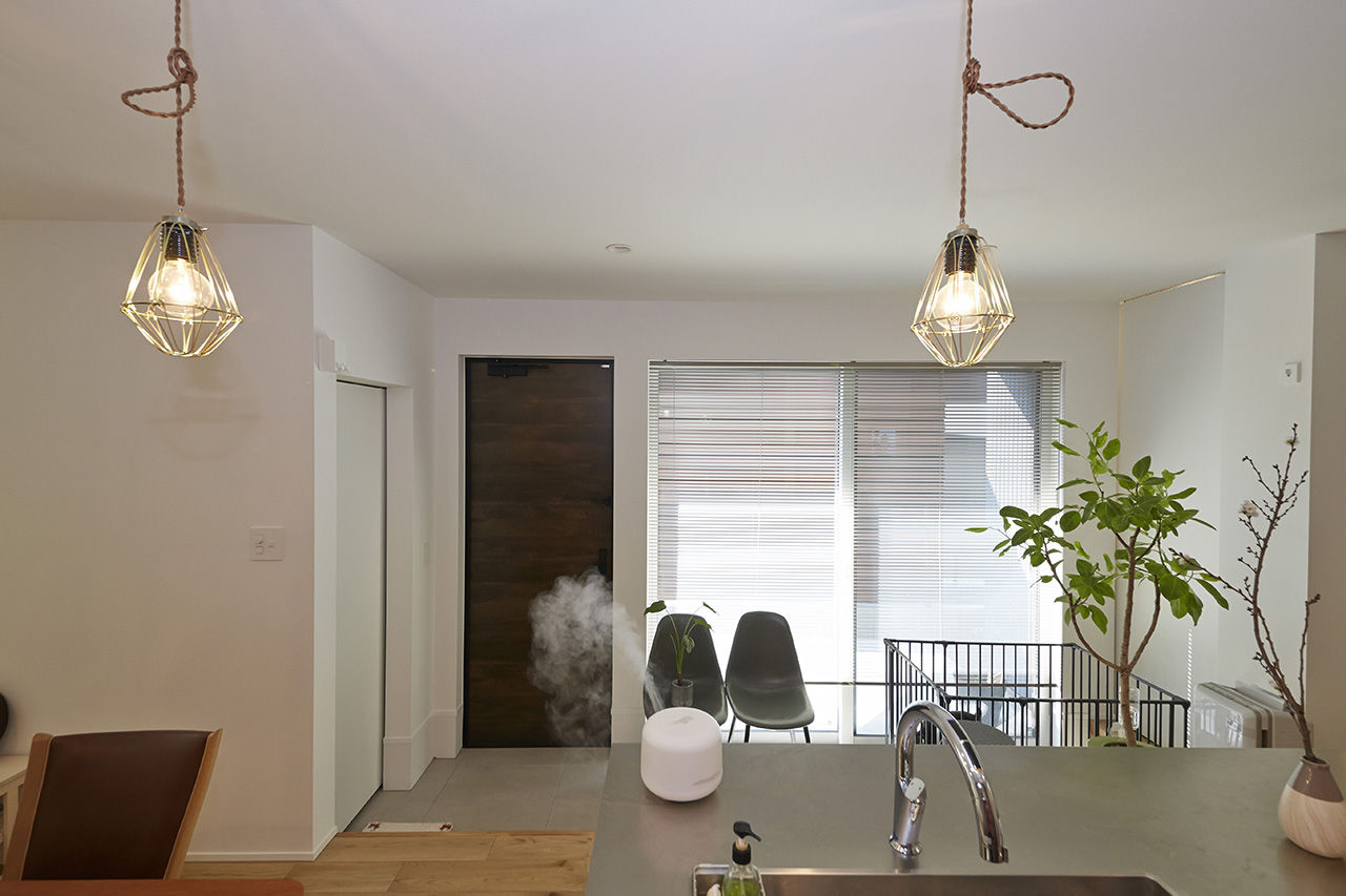 住空間設計Labo 【1000万円台・明石市】土間とキッチンが家の真ん中。団らんを大切にできるカフェスタイルの家の建築実例画像7