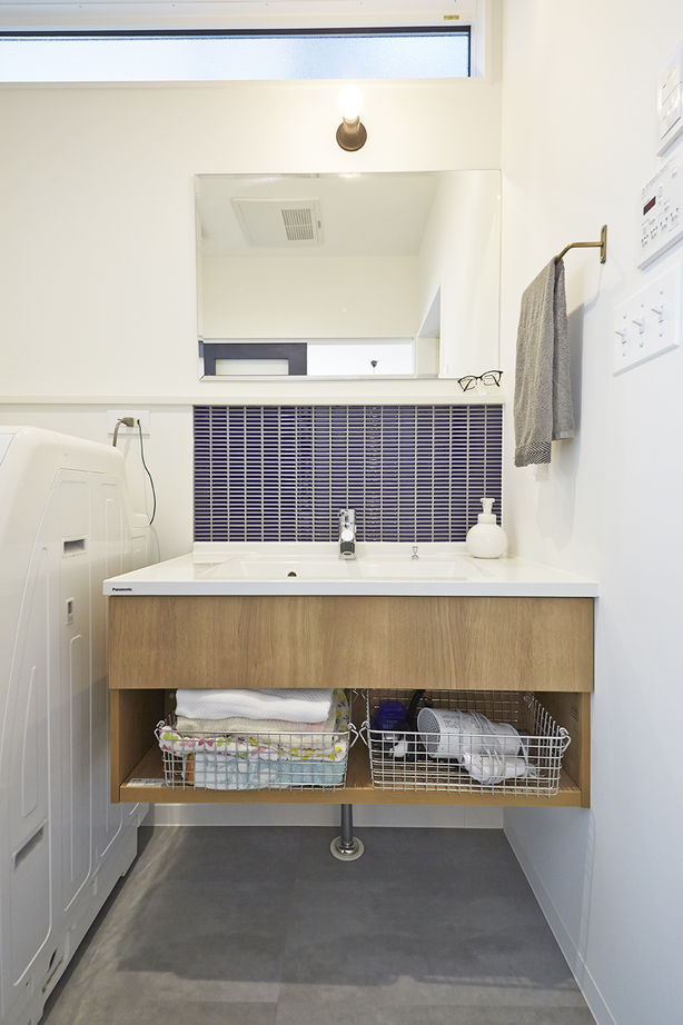 住空間設計Labo 【2000万円台・明石市】中庭のある三角屋根の家。行き止まりのない回遊動線で家事も子育てもしやすいの建築実例画像6