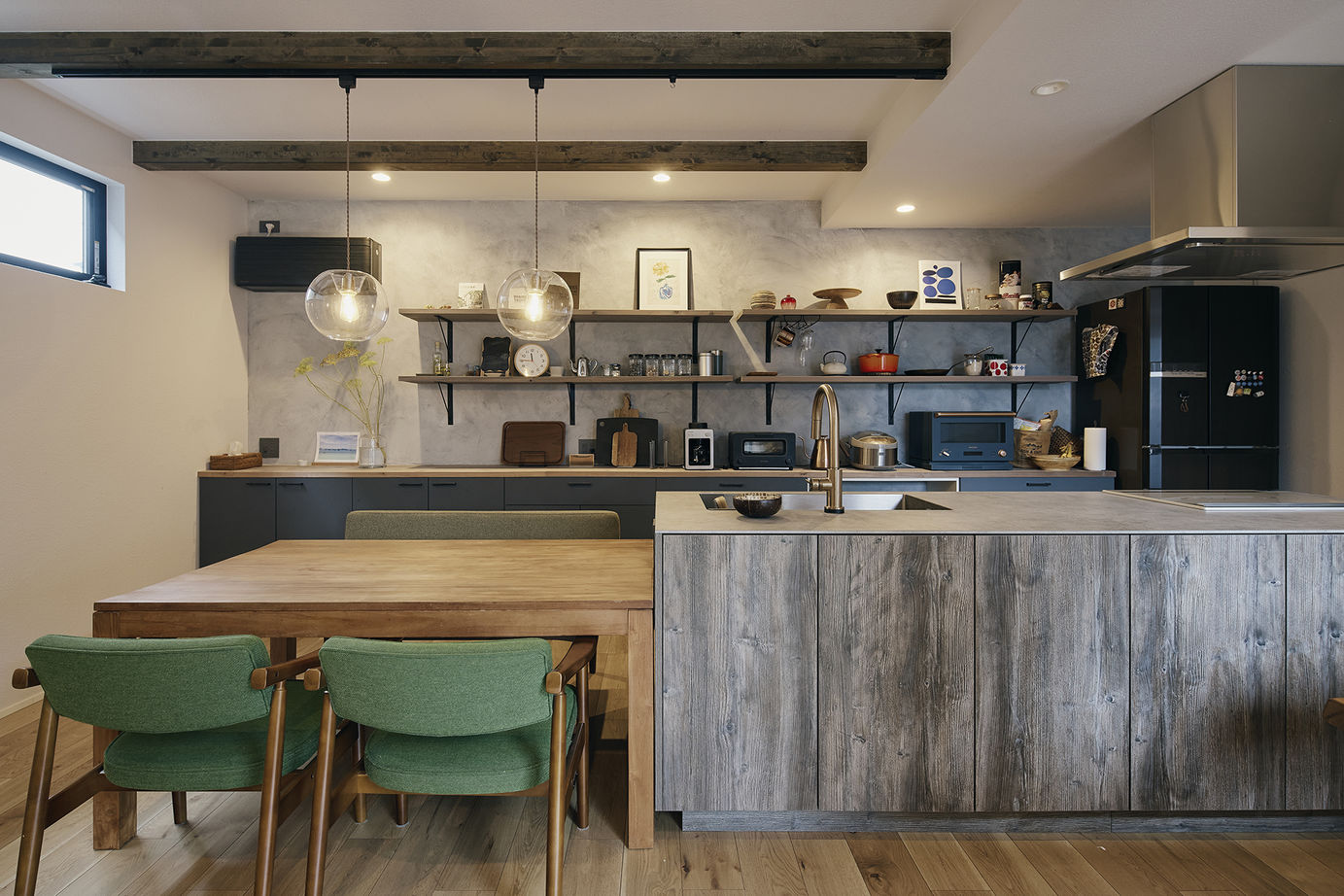 住空間設計Labo 【狭小21坪・2000万円台・間取り・神戸市東灘区】開放感のあるアウトドアリビングの3階建て住宅。の建築実例画像4