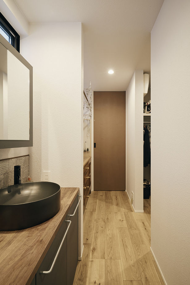 住空間設計Labo 【狭小21坪・2000万円台・間取り・神戸市東灘区】開放感のあるアウトドアリビングの3階建て住宅。の建築実例画像6