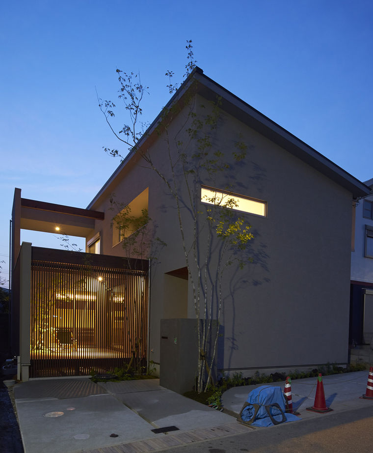 住空間設計Labo 【3000万円台・間取り図・明石市】子どもの遊び場、おうちワインバー…、昼も夜も毎日使える中庭のある家の建築実例画像10