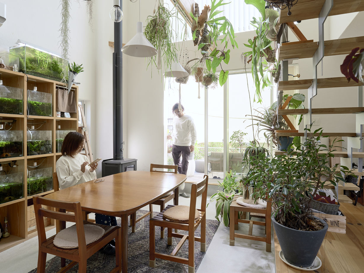 住空間設計Labo 【2000万円台・間取り図・西宮市】内と外がつながり、自然が身近に。リラックス感のある大人ナチュラルな家の建築実例画像3