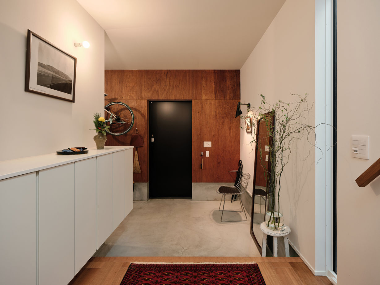 住空間設計Labo 【狭小20坪・2000万円台・間取り図・神戸市】庭木の潤いを感じながら過ごすアウトドアリビングのある家の建築実例画像7