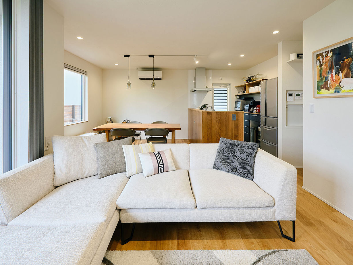 住空間設計Labo 【2000万円台・西宮市】経年劣化を愉しみ、人に優しいパッシブデザイン。床下空間利用の熱交換換気システムの建築実例画像4