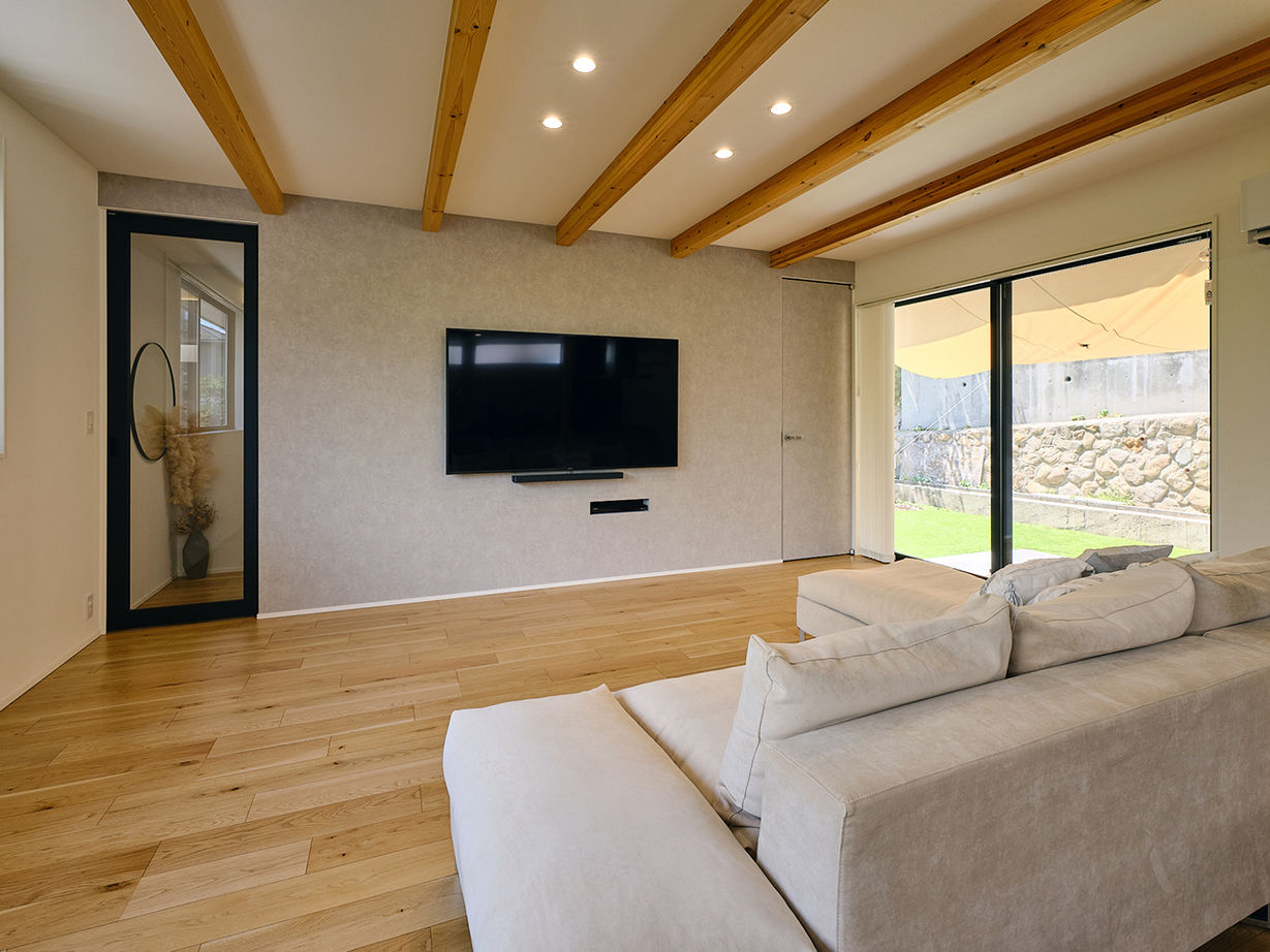 住空間設計Labo 【3000万円台・西宮市】プライベートガーデンのある暮らし。高台敷地の立地を活かした見晴らしの良い開放感の建築実例画像5