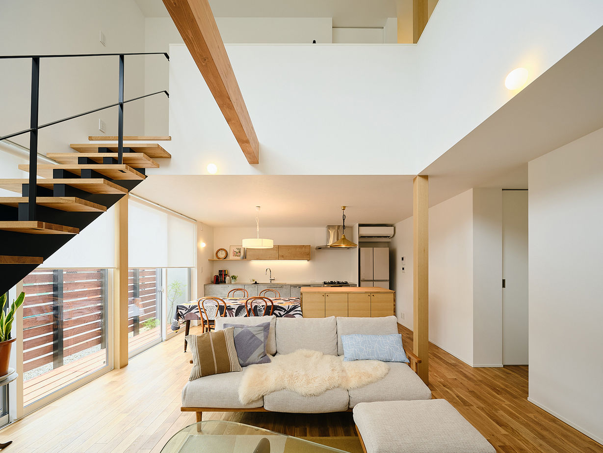 住空間設計Labo 【2000万円台・芦屋市】心地よさにこだわった24坪のお家。趣味を楽しむ空間づくりの建築実例画像2