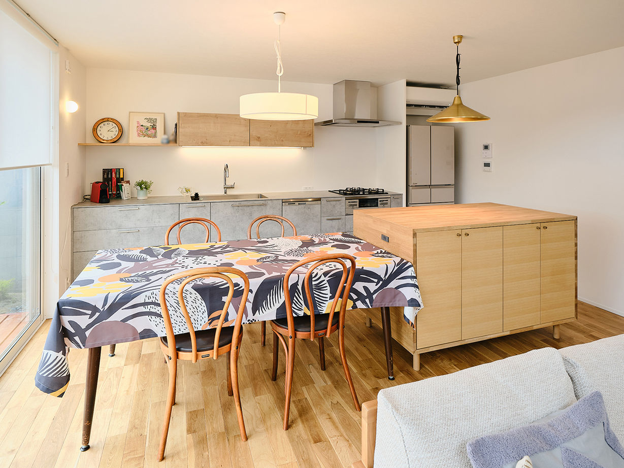 住空間設計Labo 【2000万円台・芦屋市】心地よさにこだわった24坪のお家。趣味を楽しむ空間づくりの建築実例画像4