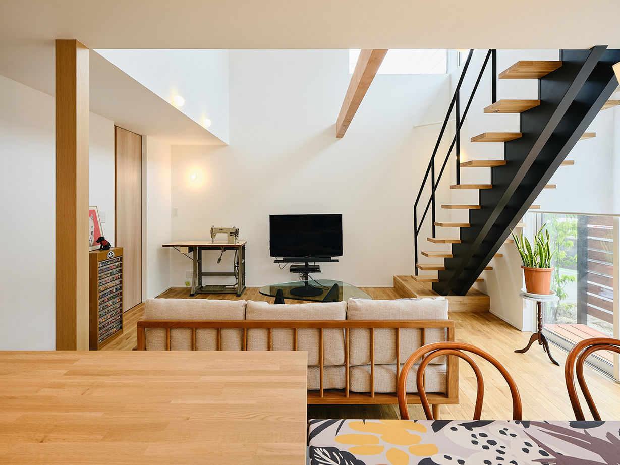 住空間設計Labo 【2000万円台・芦屋市】心地よさにこだわった24坪のお家。趣味を楽しむ空間づくりの建築実例画像5