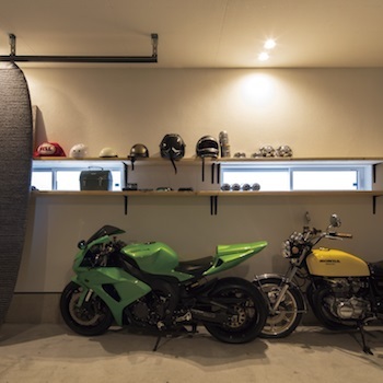 NOA HOME 中庭もガレージも全てカタチに！ 高台に建つ51坪サーファーズハウスの建築実例画像9