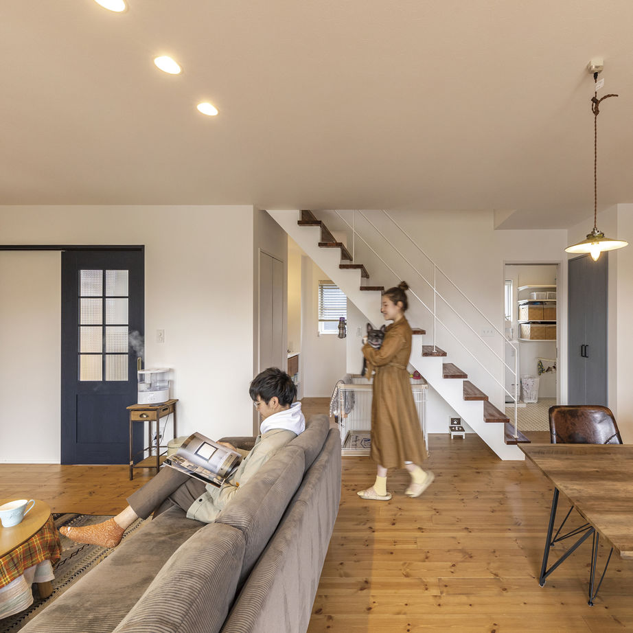 NOA HOME 1からこだわりを叶えた、無垢材の温もり感じる北欧風33坪の住まいの建築実例画像3