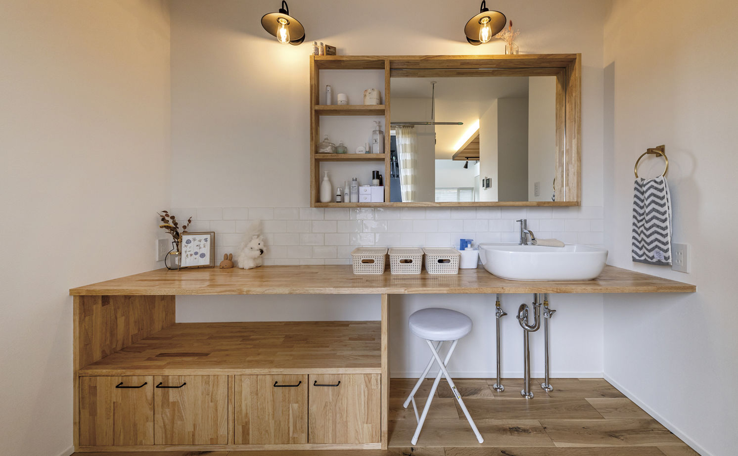 NOA HOME ダイニングでお酒を愉しむひとときに安らぐ…。暮らしの中で「好き」を身近に感じる34坪の住まいの建築実例画像9