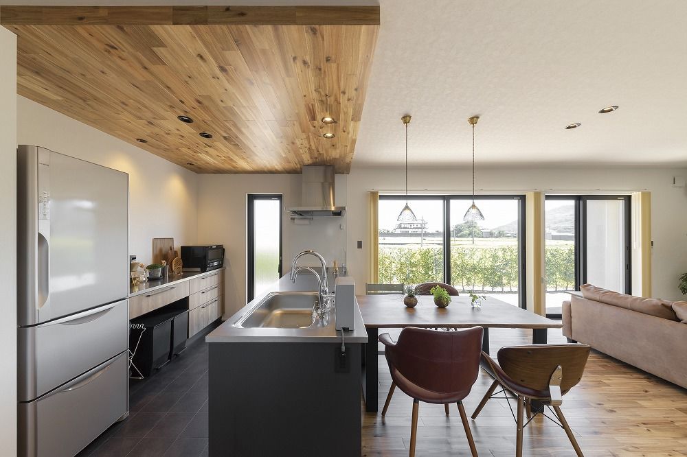 NOA HOME 巧みな素材使いで、理想の住まいをカタチに。シンプルな間取りで暮らしやすとカッコよさを叶えた27坪の平屋の建築実例画像5