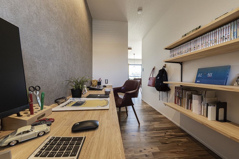 NOA HOME 巧みな素材使いで、理想の住まいをカタチに。シンプルな間取りで暮らしやすとカッコよさを叶えた27坪の平屋の建築実例画像10