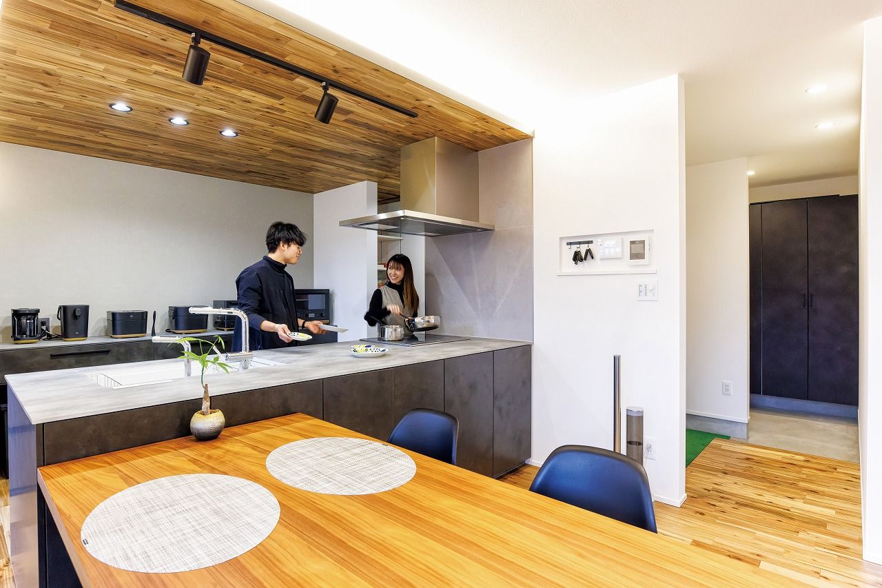 NOA HOME 【スキップフロア/高気密高断熱/延床31坪】家族の時間も趣味の時間も充実。「好き」と「楽しい」を叶えた家の建築実例画像4