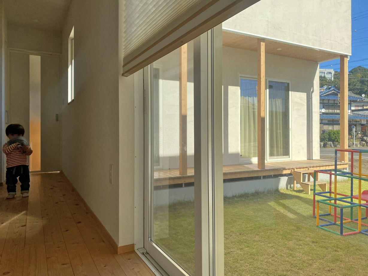 キミドリ建築 【3000万円台/40坪台/自然素材/間取り有】グラフィックデザイナーのアトリエを併設したナチュラルな住まいの建築実例画像7