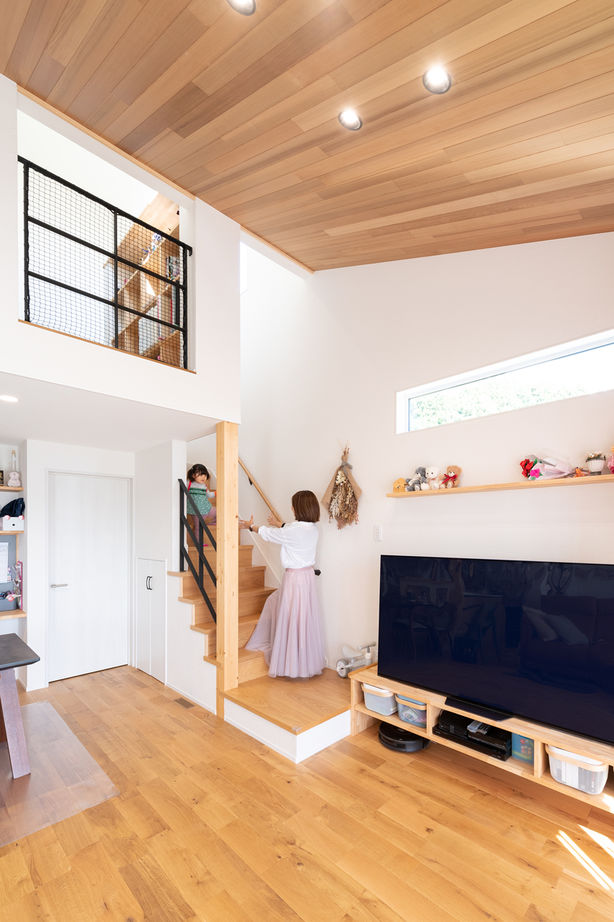 華建築 【2000万円台後半|37坪|平屋＋α|間取り図有】全ての家事を効率的に！共働き夫婦が動線にこだわり建てた家の建築実例画像5