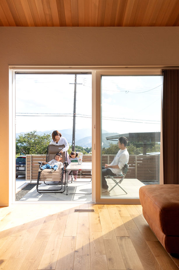 華建築 【2000万円台後半|37坪|平屋＋α|間取り図有】全ての家事を効率的に！共働き夫婦が動線にこだわり建てた家の建築実例画像6