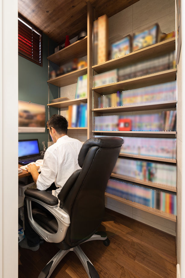 華建築 【2000万円台後半|37坪|平屋＋α|間取り図有】全ての家事を効率的に！共働き夫婦が動線にこだわり建てた家の建築実例画像10