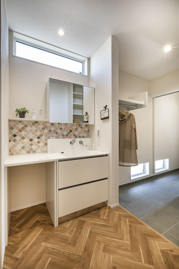 華建築 【2000万円台前半|20坪|平屋|間取り図有】20代夫婦の要望を隅々まで反映。猫と快適に暮らすコンパクト平屋の建築実例画像6