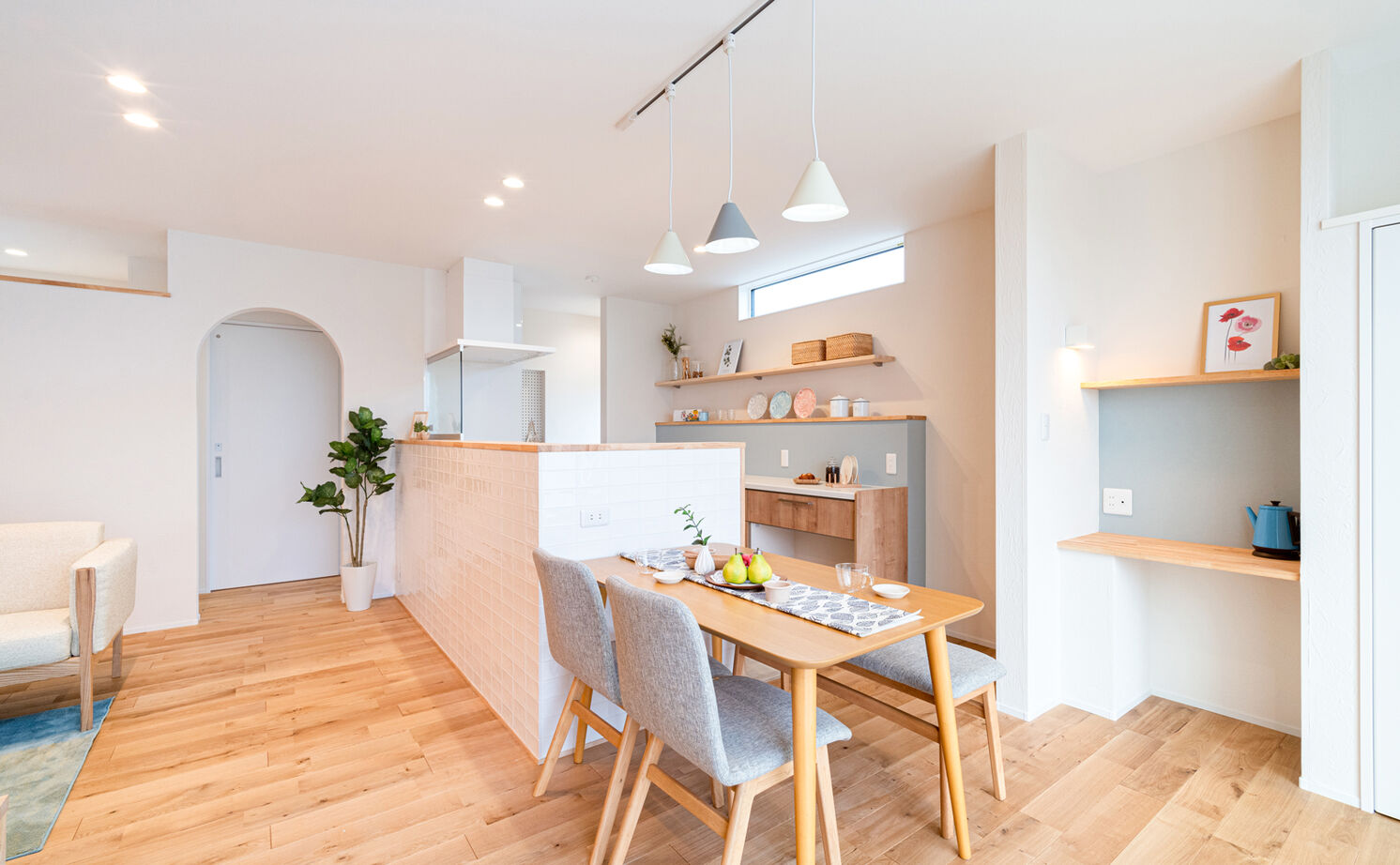 華建築 【2000万円台後半|吹抜け|間取り図有】スムーズな帰宅動線で子どもの自主性を自然に育む家の建築実例画像4