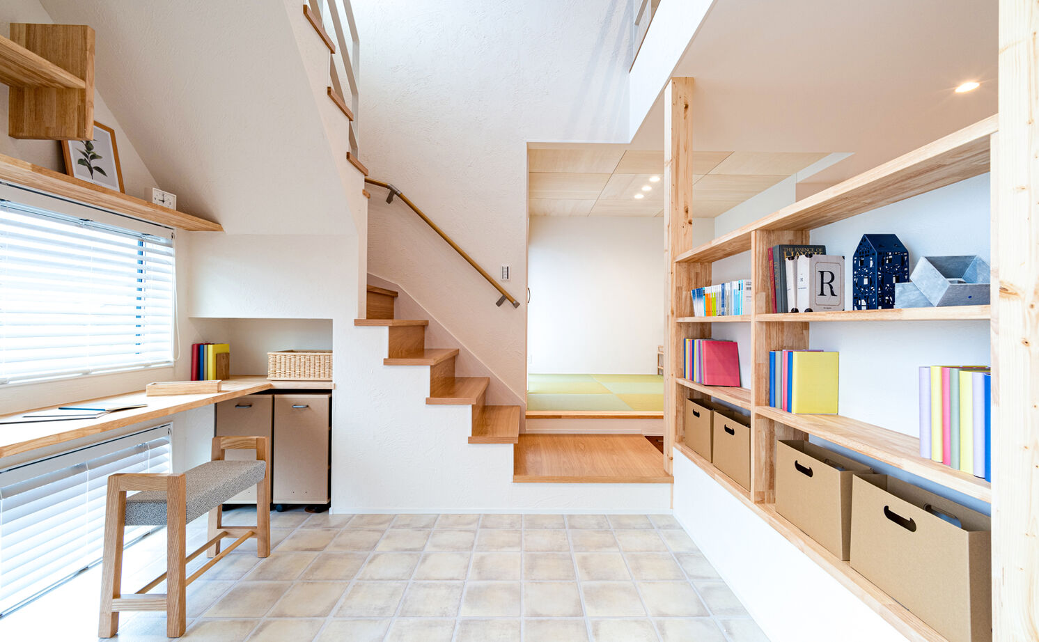 華建築 【2000万円台後半|吹抜け|間取り図有】スムーズな帰宅動線で子どもの自主性を自然に育む家の建築実例画像6