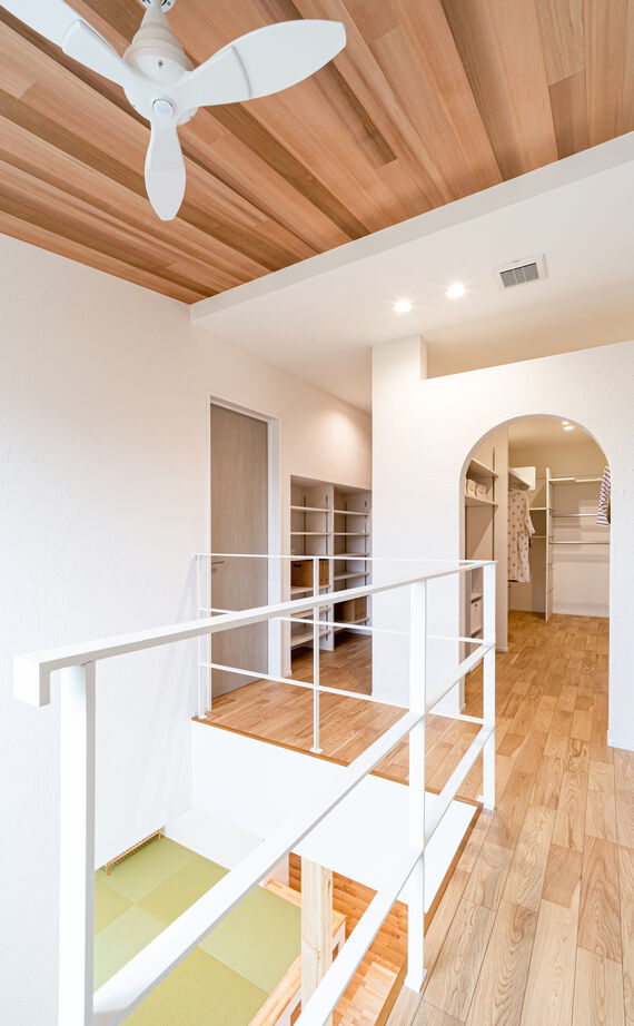 華建築 【2000万円台後半|吹抜け|間取り図有】スムーズな帰宅動線で子どもの自主性を自然に育む家の建築実例画像12