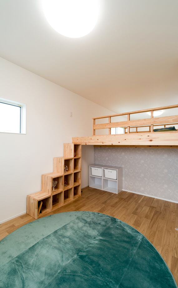 華建築 【2000万円台後半|吹抜け|間取り図有】スムーズな帰宅動線で子どもの自主性を自然に育む家の建築実例画像15