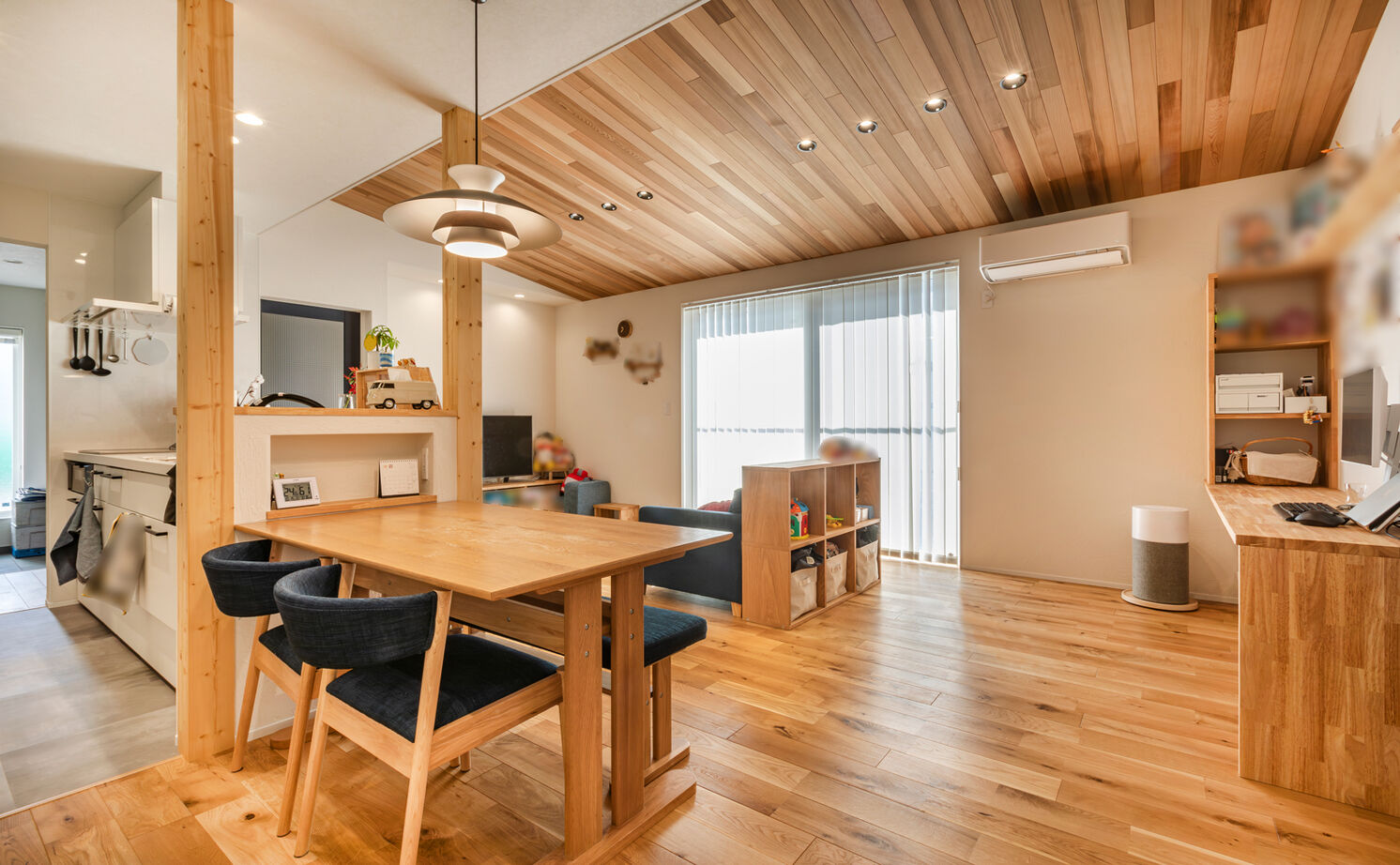 華建築 【2000万円台後半|29坪|平屋|間取り図有】回遊動線で快適生活。子育て中の共働き夫婦にゆとりもたらす平屋の建築実例画像5