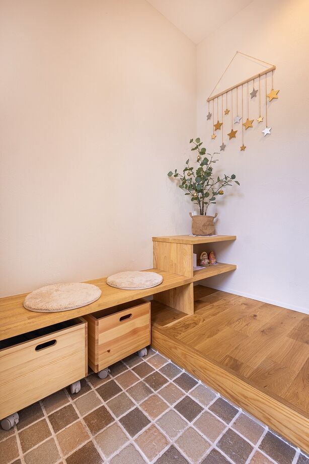 華建築 【2000万円台後半|30坪|平屋＋α】ミリ単位で作ったアイデア満載の造作収納で快適を叶えた家の建築実例画像2