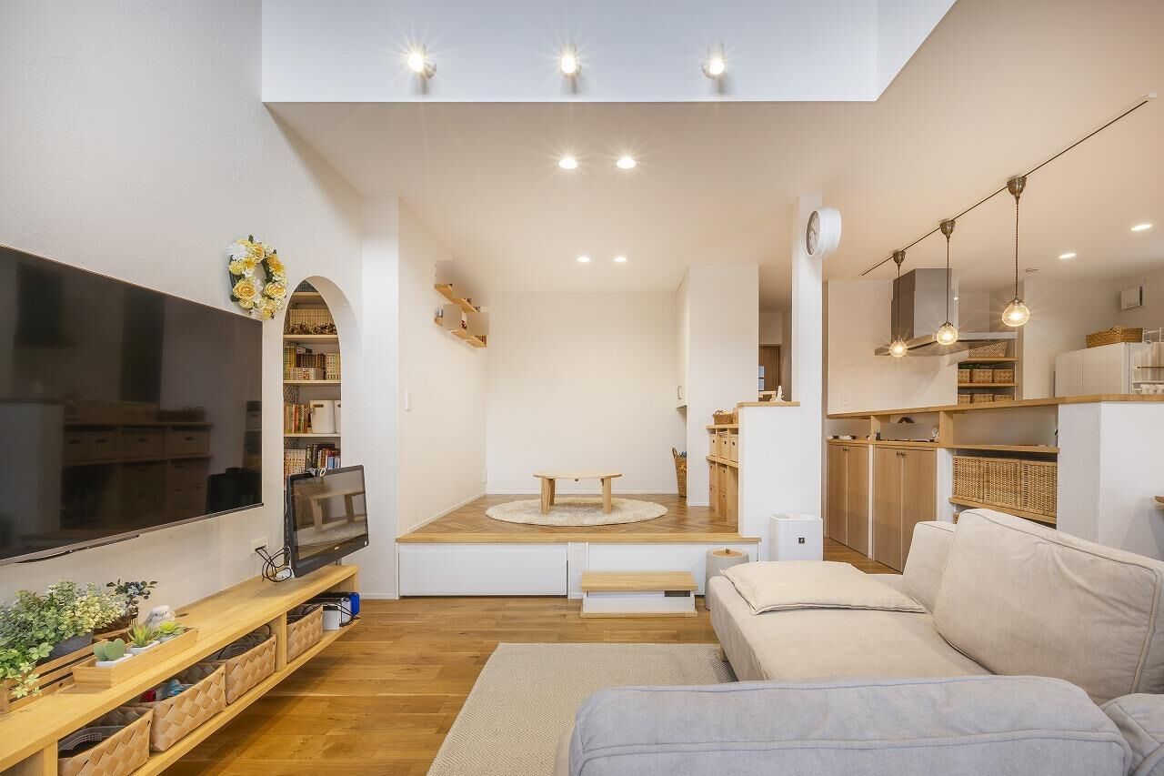 華建築 【2000万円台後半|30坪|平屋＋α】ミリ単位で作ったアイデア満載の造作収納で快適を叶えた家の建築実例画像4