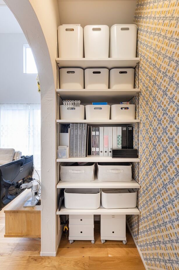 華建築 【2000万円台後半|30坪|平屋＋α】ミリ単位で作ったアイデア満載の造作収納で快適を叶えた家の建築実例画像6