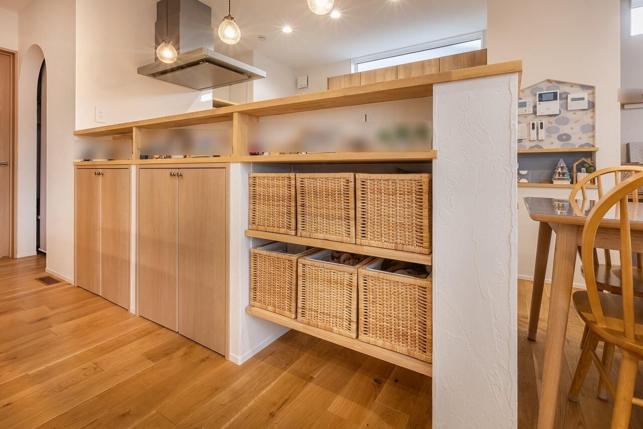 華建築 【2000万円台後半|30坪|平屋＋α】ミリ単位で作ったアイデア満載の造作収納で快適を叶えた家の建築実例画像7