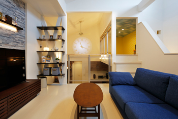 アッシュホーム 【愛知県/1000万円台/間取り図】大収納3層構造、吹抜けで繋がる平屋。生活にメリハリが生まれた暮らし実例の建築実例画像7