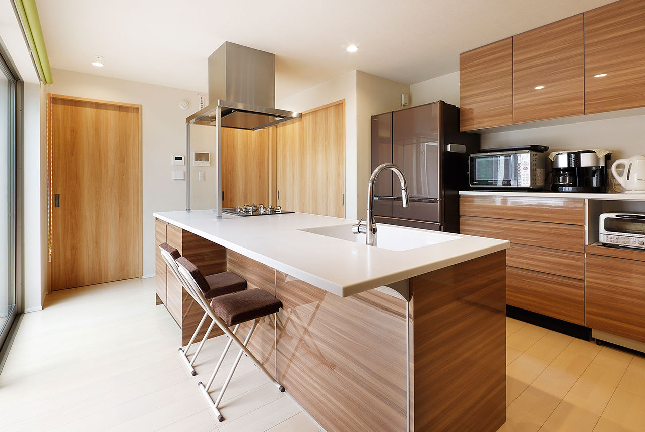 アッシュホーム 【愛知県/1740万円/間取り図】家中から中庭を望める、日本家屋の暮らしを叶える広い土間ありきの平屋実例の建築実例画像4