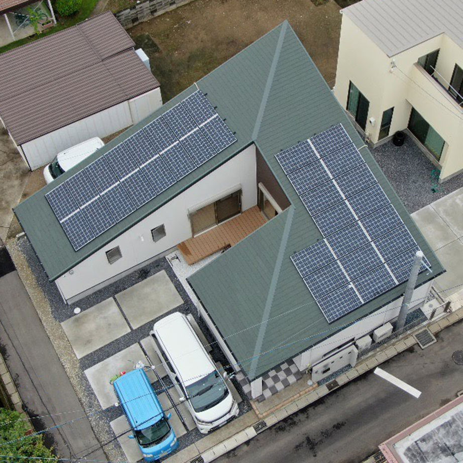 アッシュホーム 【愛知県/1740万円/間取り図】家中から中庭を望める、日本家屋の暮らしを叶える広い土間ありきの平屋実例の建築実例画像9