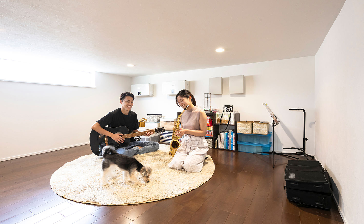 アッシュホーム 【愛知県/1000万円台/間取り図】太陽光発電＆オール電化で災害時も安心。大収納も備えた1.5階建て平屋実例の建築実例画像7