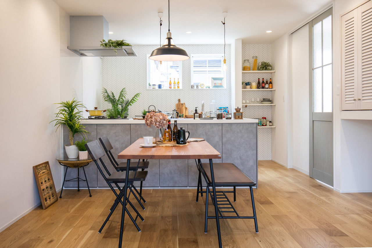 アートハウス 【2493万円・間取り図あり】素材感を活かした、北欧スタイルの家の建築実例画像6