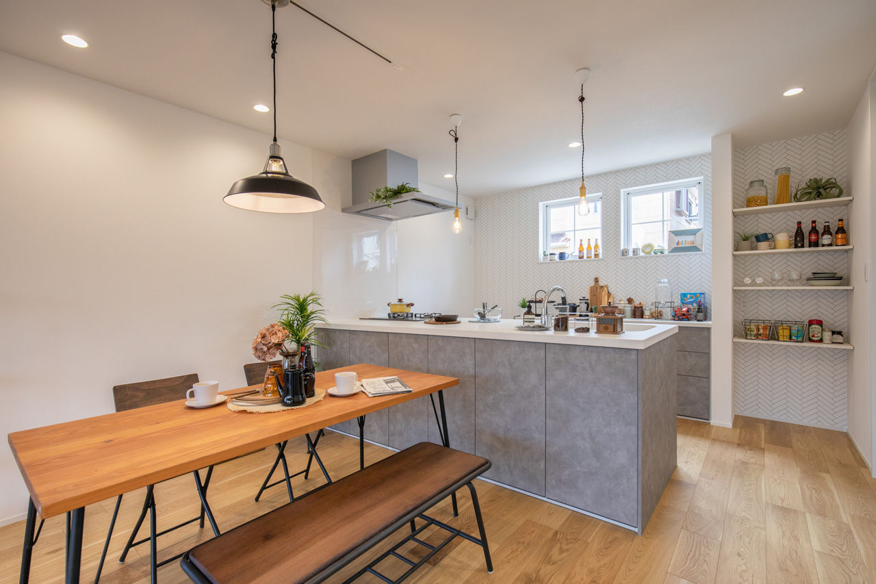 アートハウス 【2493万円・間取り図あり】素材感を活かした、北欧スタイルの家の建築実例画像7