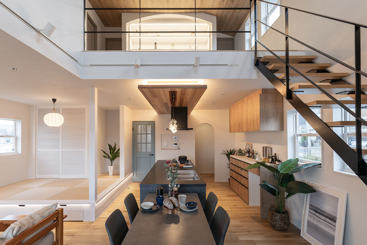 アートハウス 【3000万円台】趣味を楽しみ、愛犬との時間も大切にしたサーファーズハウス。セカンドリビングは趣味の空間の建築実例画像6