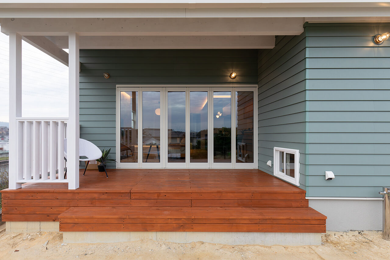 アートハウス 【3000万円台】趣味を楽しみ、愛犬との時間も大切にしたサーファーズハウス。セカンドリビングは趣味の空間の建築実例画像9