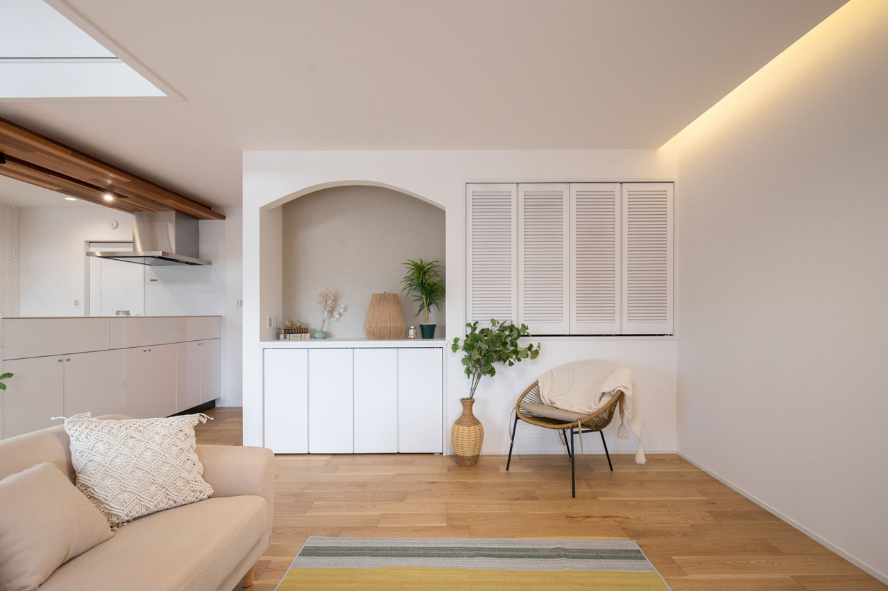 アートハウス 【大阪/4312万円/間取り図あり】カバードポーチが家族をつなぐ二世帯住宅の建築実例画像9