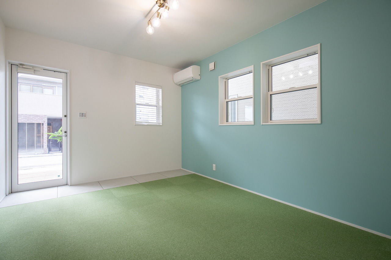 アートハウス 【大阪/4312万円/間取り図あり】カバードポーチが家族をつなぐ二世帯住宅の建築実例画像14