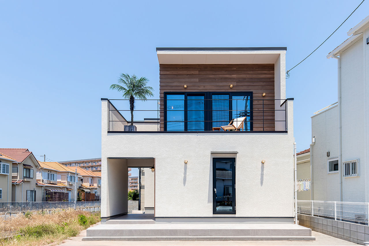 アートハウス 【大阪/3000万円台/35坪】ホテルライクな寛ぎ。リゾートテイストのあるデザインを生活に寄せて暮らしやすくの建築実例画像3