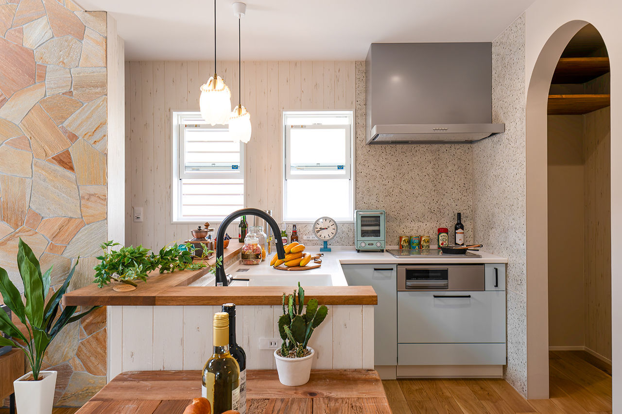 アートハウス 【大阪/3000万円台/28.1坪】サーファーズハウスを建てたい！間取りやテイストにこだわり子育てしやすい工夫の建築実例画像3