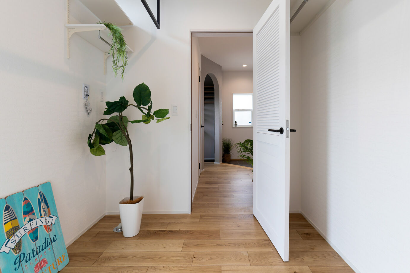 アートハウス 【大阪/3000万円台/28.1坪】サーファーズハウスを建てたい！間取りやテイストにこだわり子育てしやすい工夫の建築実例画像9