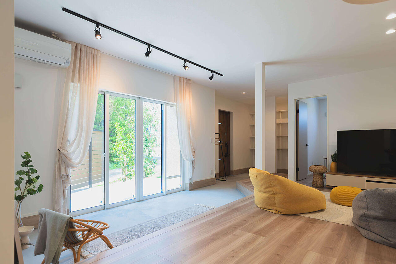 永代ハウス長崎 【平屋/土間リビング/回遊型家事動線】収納にも決して妥協しない！28.8坪・３LDKのコンパクトな平屋の建築実例画像3