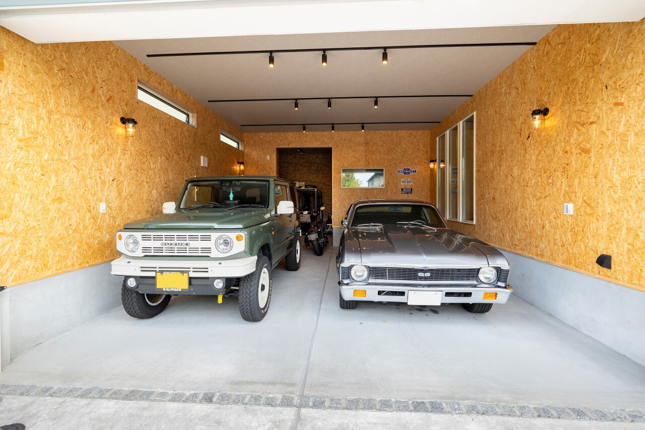 ワクワクプロジェクト／三光ホーム 【土地探しサポート/間取】ビルトインガレージ付きのアメリカンハウスを実現。イメージ通りの家に満足の建築実例画像2