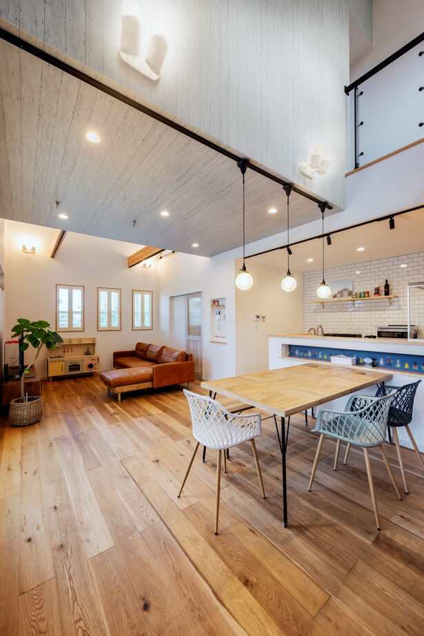 ワクワクプロジェクト／三光ホーム 【土地探しサポート/間取】ビルトインガレージ付きのアメリカンハウスを実現。イメージ通りの家に満足の建築実例画像6