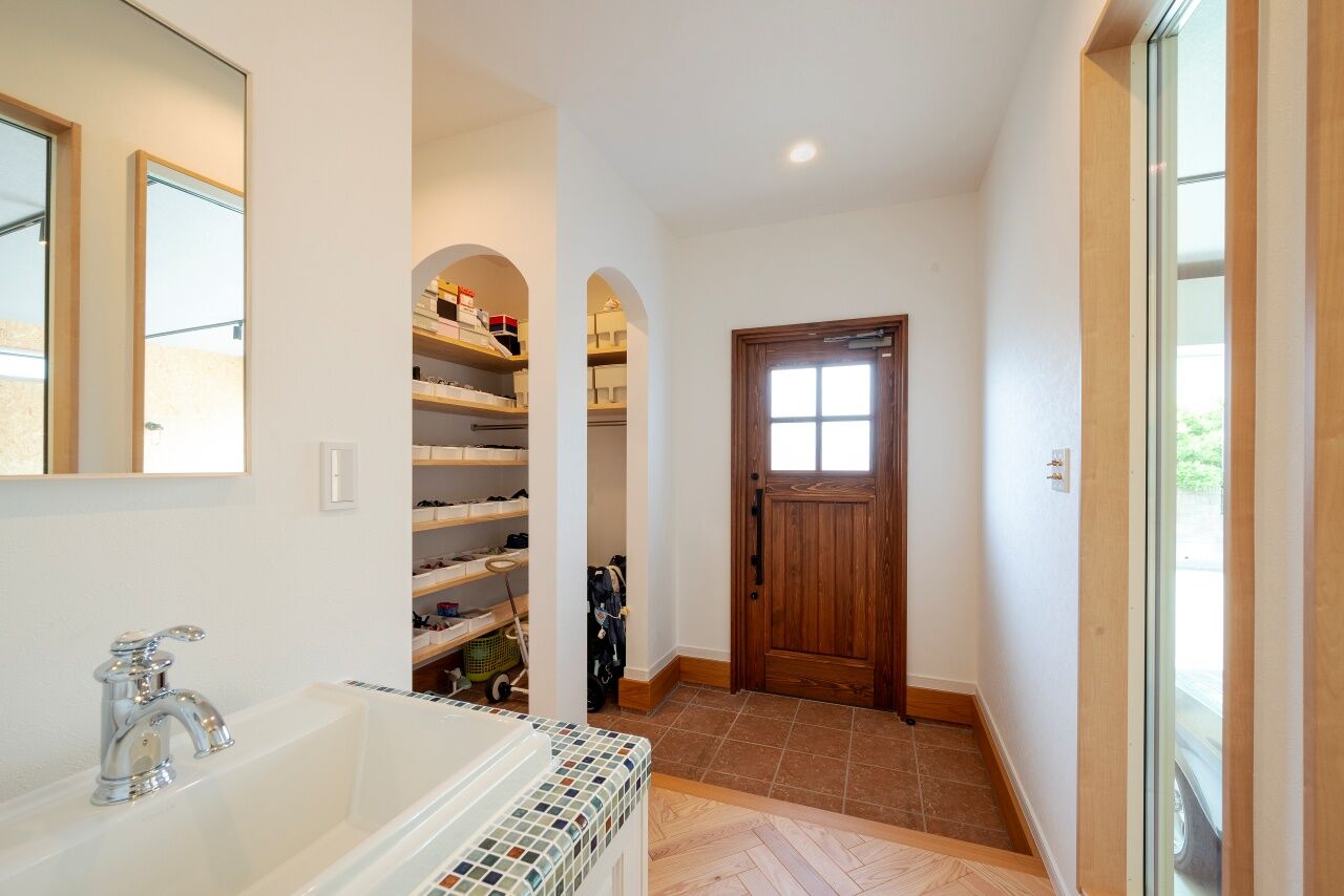 ワクワクプロジェクト／三光ホーム 【土地探しサポート/間取】ビルトインガレージ付きのアメリカンハウスを実現。イメージ通りの家に満足の建築実例画像8