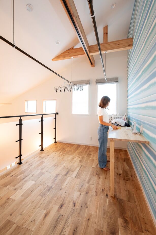 ワクワクプロジェクト／三光ホーム 【土地探しサポート/間取】ビルトインガレージ付きのアメリカンハウスを実現。イメージ通りの家に満足の建築実例画像10